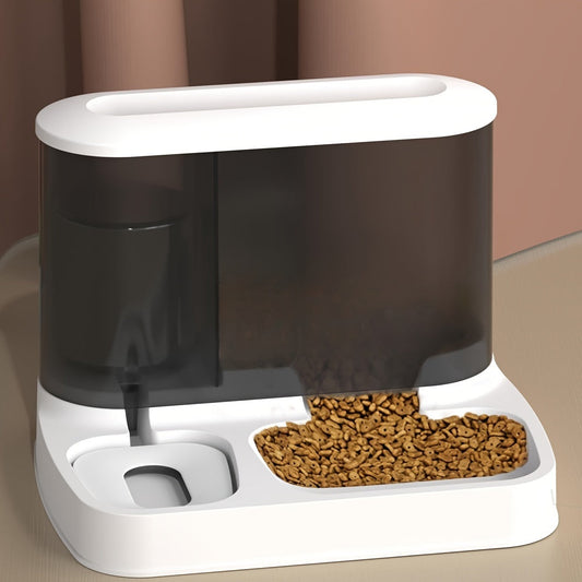 EasyFeed Duo | Automatic Cat Feeder with Gravity Design | Effortless Food and Water Supply for Your Cat 1
