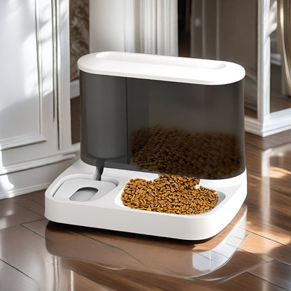 EasyFeed Duo | Automatic Cat Feeder with Gravity Design | Effortless Food and Water Supply for Your Cat 2