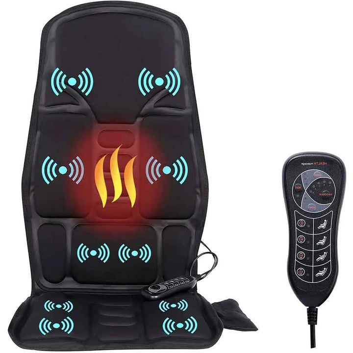 Eight-Mode Vibration Massage Seat Cushion with Heat for Home and Car 4