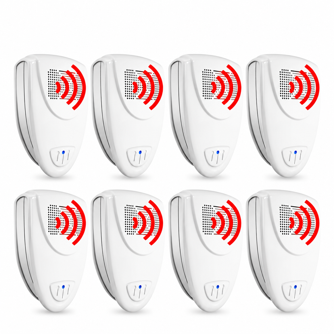 Ultrasonic Pest Repeller Device | Chemical-Free Bed Bug and Insect Deterrent | Safe for Kids and Pets, No Spray Needed