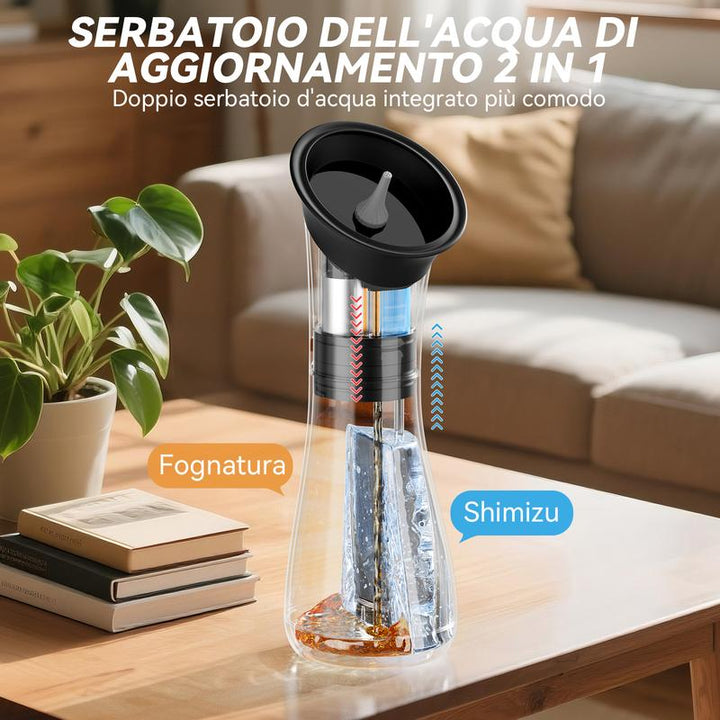 Electric Ear Cleaning Device | Adjustable Water Pressure &amp; Two-Tank System | Cordless USB-C Rechargeable, Interchangeable Nozzles