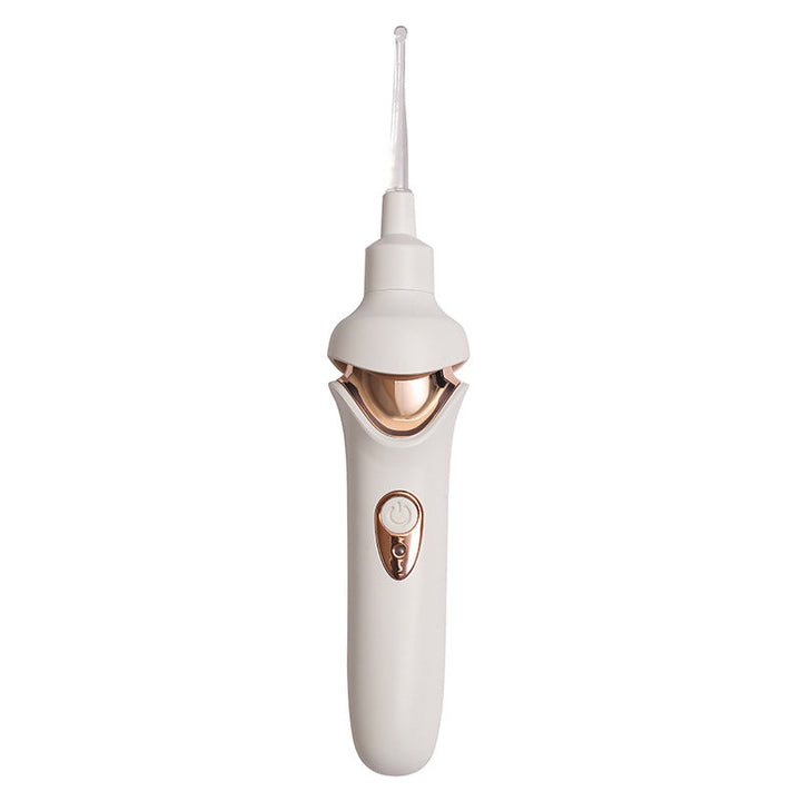 Electric Earwax Remover Tool | 5 Interchangeable Silicone Tips | USB Rechargeable, Gentle Noiseless Ear Cleaning