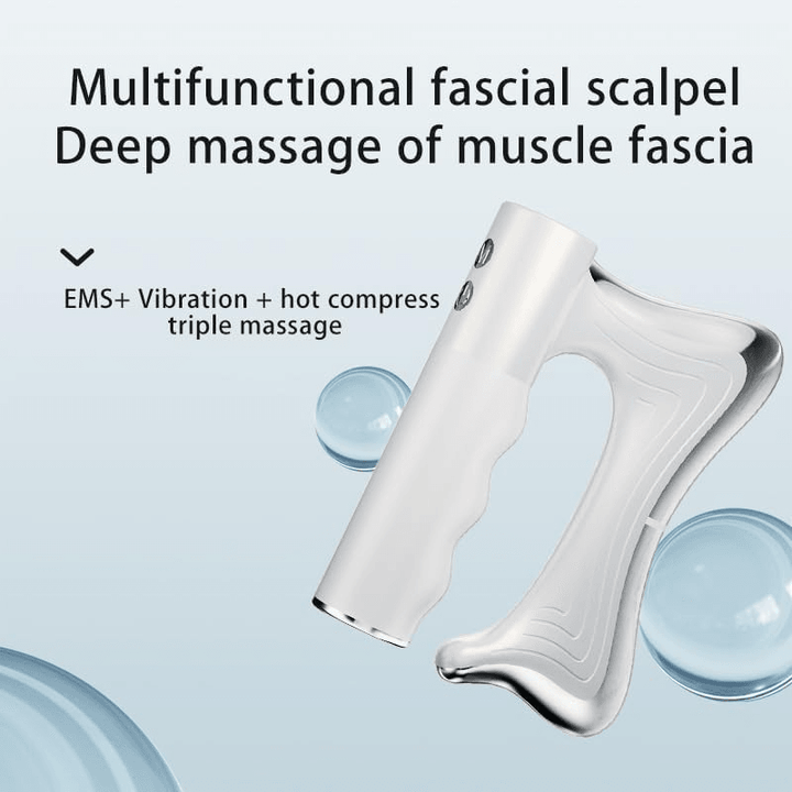 Electric Fascia Massager | Vibration Muscle Therapy Tool | Rechargeable, Portable for Deep Tissue Relief and Recovery