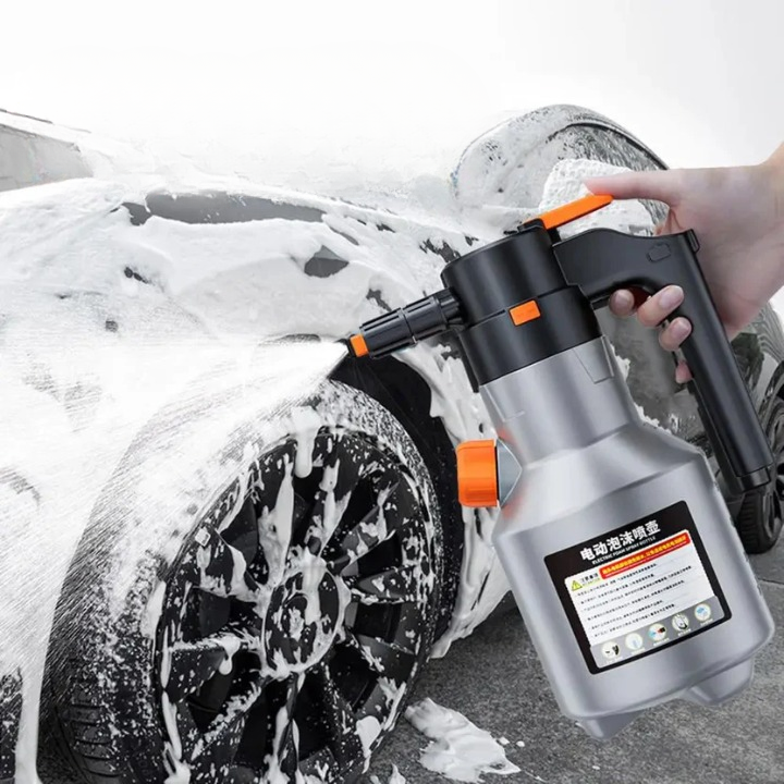 Electric Foam Spray Bottle | Cordless Car Wash Sprayer