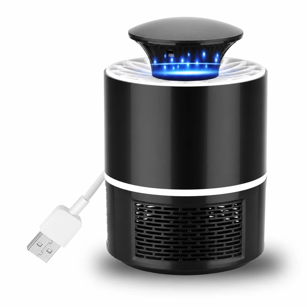 Electric Insect Trap Lamp | Blue Light Ring, USB Powered