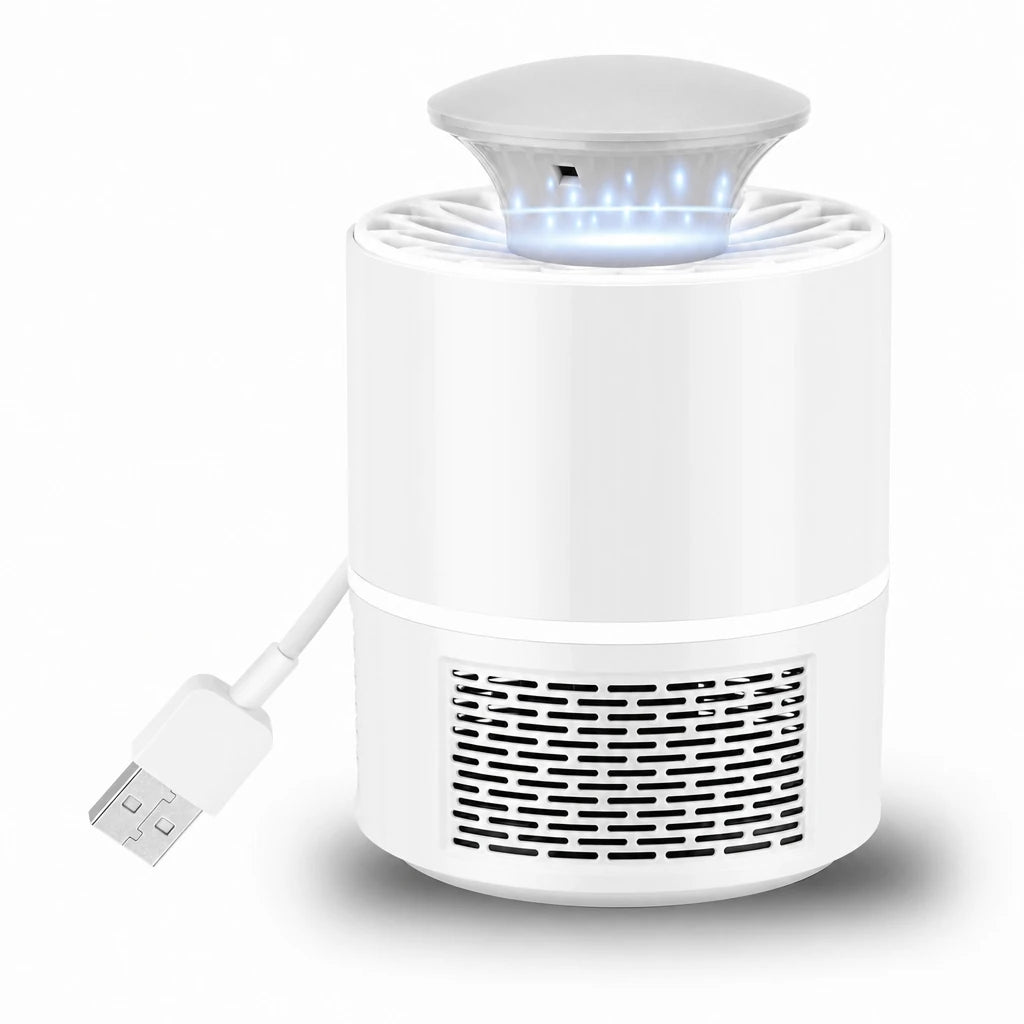 Electric Insect Trap Lamp | Blue Light Ring, USB Powered