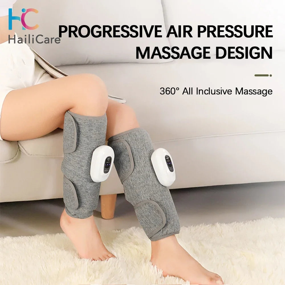 Electric Leg Massager | Wireless Air Compression Calf Wrap