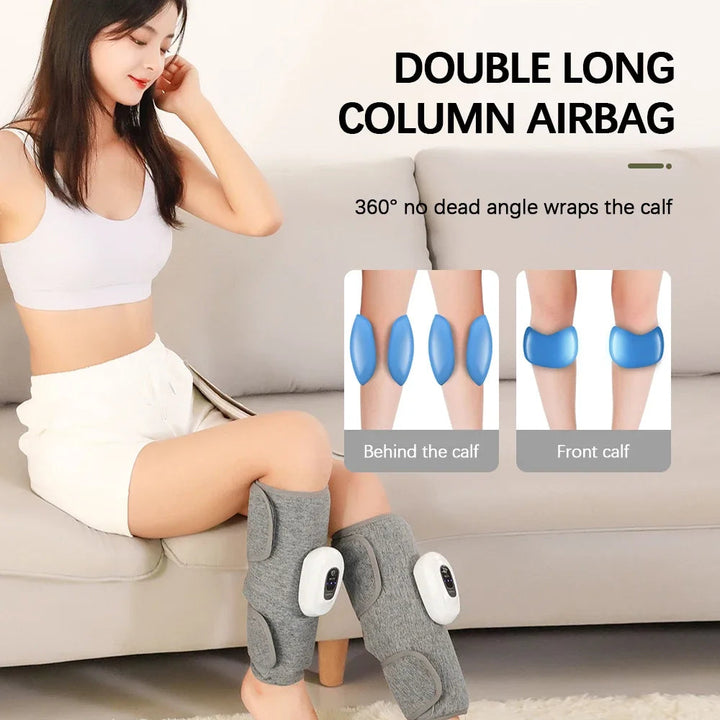Electric Leg Massager | Wireless Air Compression Calf Wrap