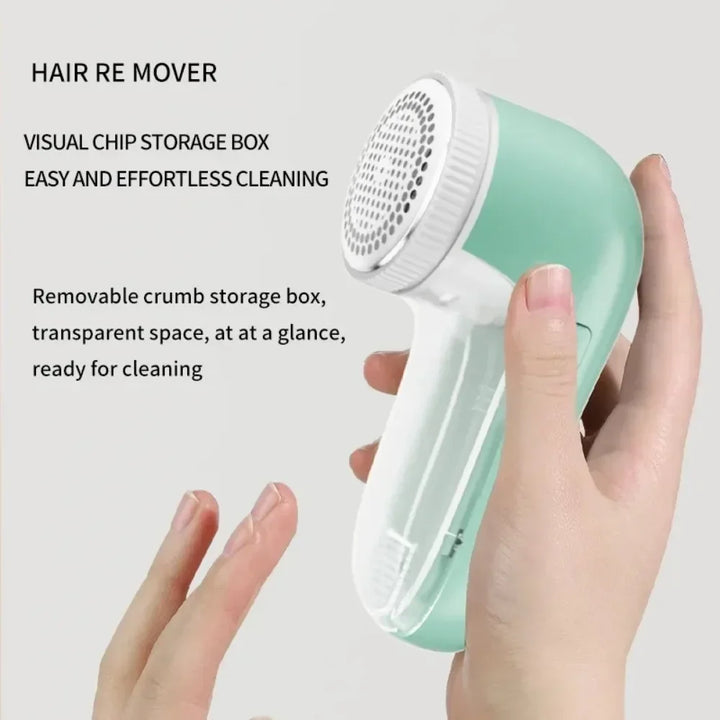 Electric Lint Remover for Clothes | 10,000 RPM Motor, Stainless Steel Blade &amp; 3-Hole Design | Removes Pet Hair &amp; Fuzz Fast