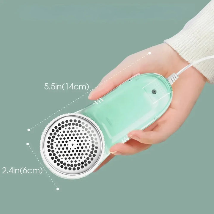 Electric Lint Remover for Clothes | 10,000 RPM Motor, Stainless Steel Blade &amp; 3-Hole Design | Removes Pet Hair &amp; Fuzz Fast