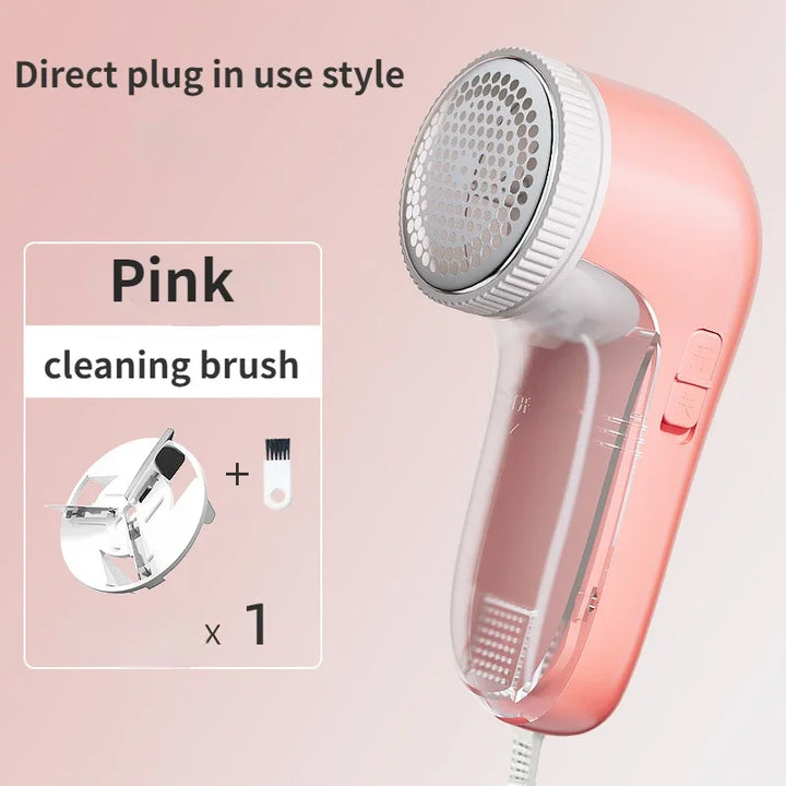 Electric Lint Remover for Clothes | 10,000 RPM Motor, Stainless Steel Blade &amp; 3-Hole Design | Removes Pet Hair &amp; Fuzz Fast