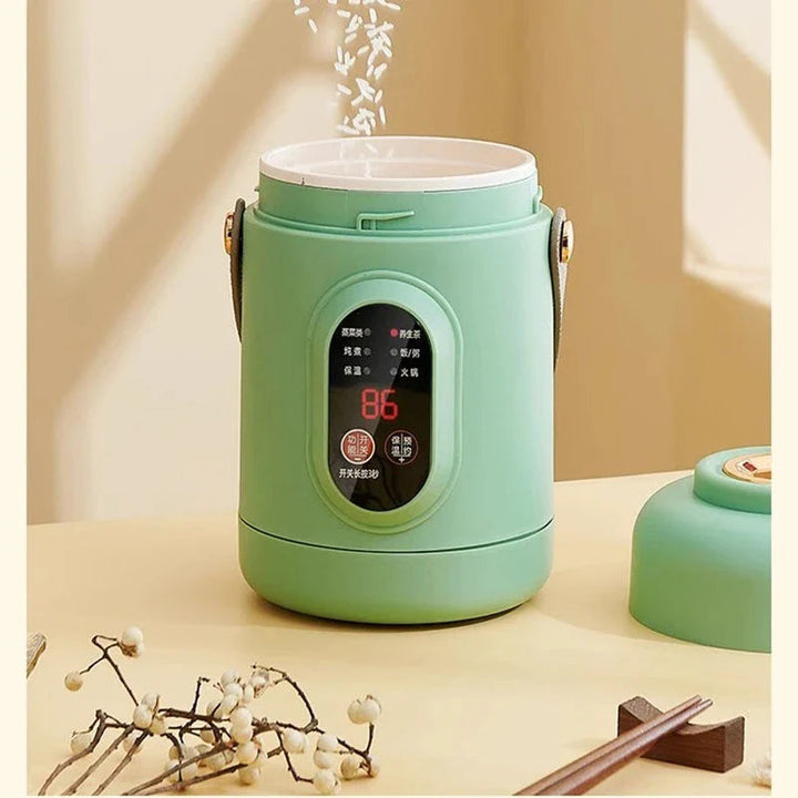 Electric Mini Cooker | 1L | Smart Timer | Compact | Soups, Stews &amp; Rice