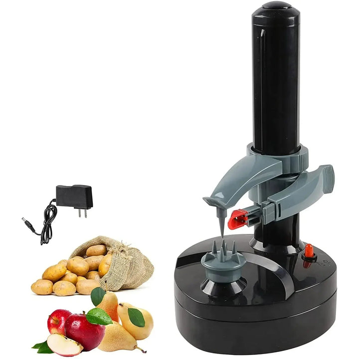 Electric Potato Peeler Automatic | Powerful Motor, Automatic Shut-Off | Fast, Consistent Peeling for Large Batches