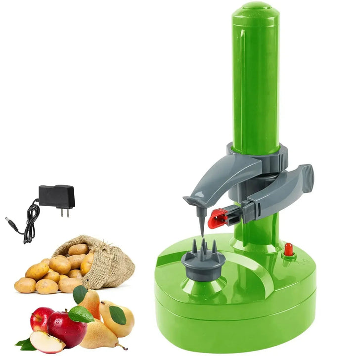 Electric Potato Peeler Automatic | Powerful Motor, Automatic Shut-Off | Fast, Consistent Peeling for Large Batches