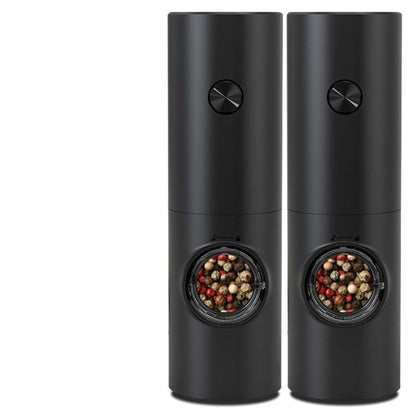 Electric Automatic Mill Pepper And Salt Grinder With LED Light 10