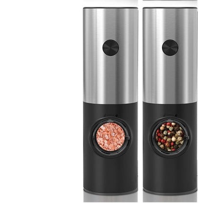 Electric Automatic Mill Pepper And Salt Grinder With LED Light 9
