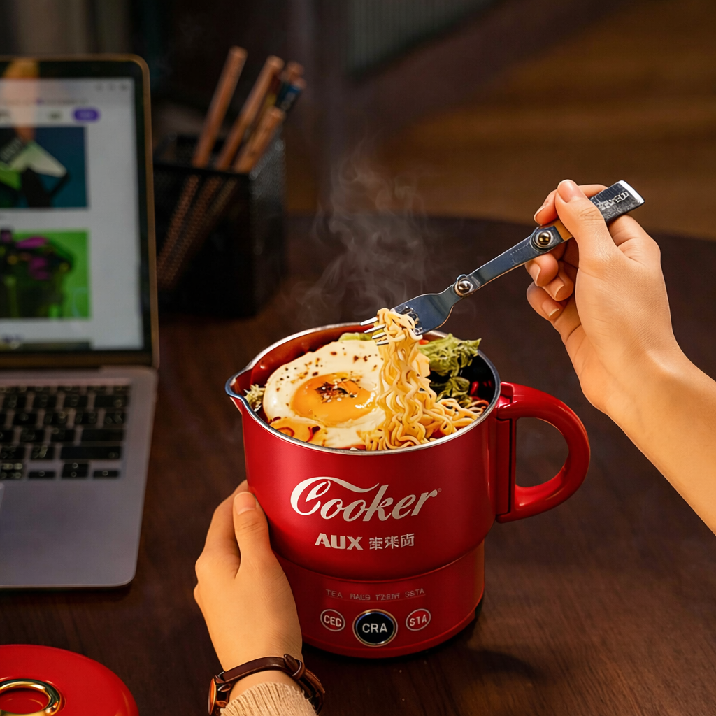 Electric Foldable Travel Kettle – Multifunctional for On the Go 2