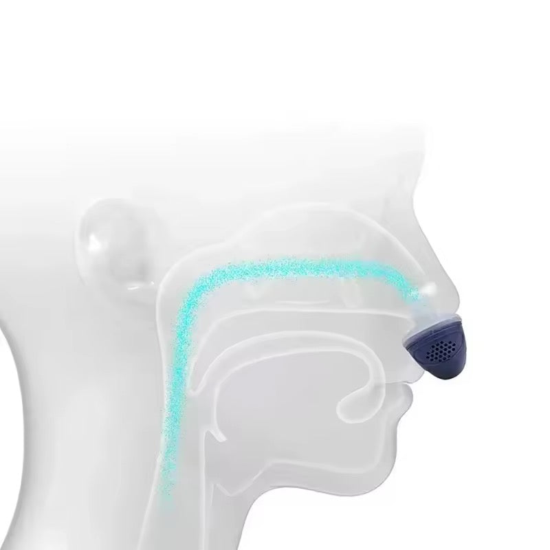 Electronic Anti-Snoring Nose Clip | Silicone | USB Rechargeable | Hoseless | Quiet | Portable