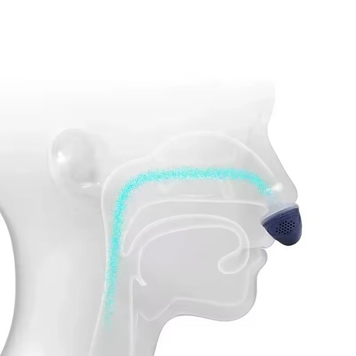 Electronic Anti-Snoring Nose Clip | Silicone | USB Rechargeable | Hoseless | Quiet | Portable