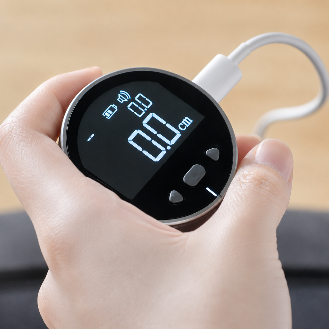 Electronic Ruler | Digital Rolling Measuring Tool with HD Display