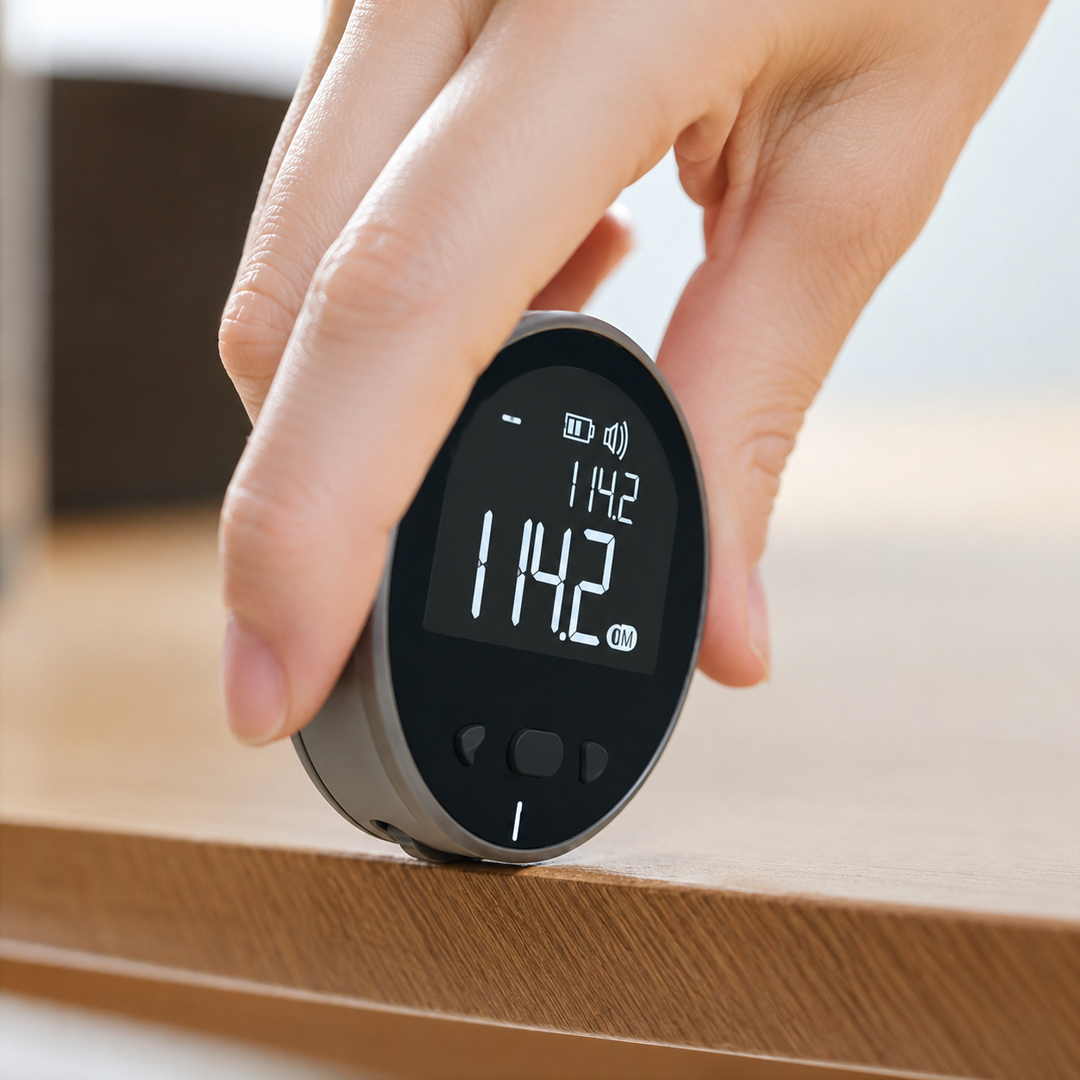Electronic Ruler | Digital Rolling Measuring Tool with HD Display