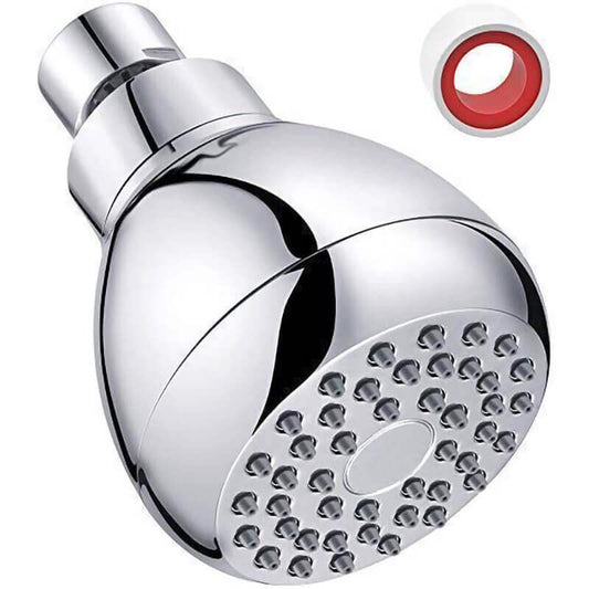 Elegant Collection | High Pressure Shower Head with Anti-Clog Nozzles | Durable Chrome Design for Invigorating Shower Experience 1