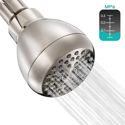 Elegant Collection | High Pressure Shower Head with Anti-Clog Nozzles | Durable Chrome Design for Invigorating Shower Experience 6