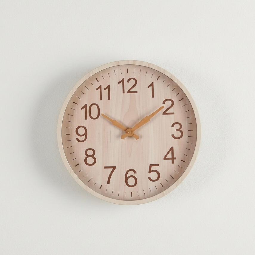 Elegant Home Decor | Modern Wall Clock with Quartz Movement | 30cm Diameter for Stylish Kitchen and Living Spaces