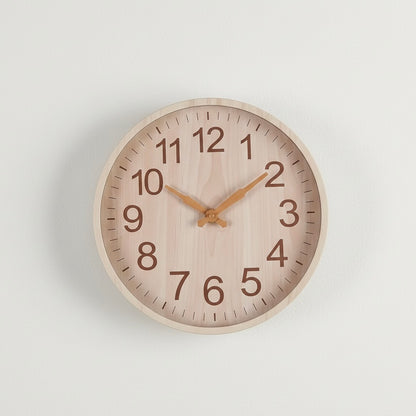 Elegant Home Decor | Modern Wall Clock with Quartz Movement | 30cm Diameter for Stylish Kitchen and Living Spaces