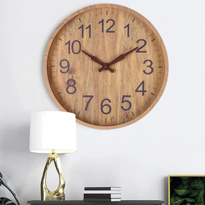 Elegant Home Decor | Modern Wall Clock with Quartz Movement | 30cm Diameter for Stylish Kitchen and Living Spaces 3