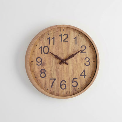 Elegant Home Decor | Modern Wall Clock with Quartz Movement | 30cm Diameter for Stylish Kitchen and Living Spaces