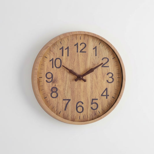 Elegant Home Decor | Modern Wall Clock with Quartz Movement | 30cm Diameter for Stylish Kitchen and Living Spaces