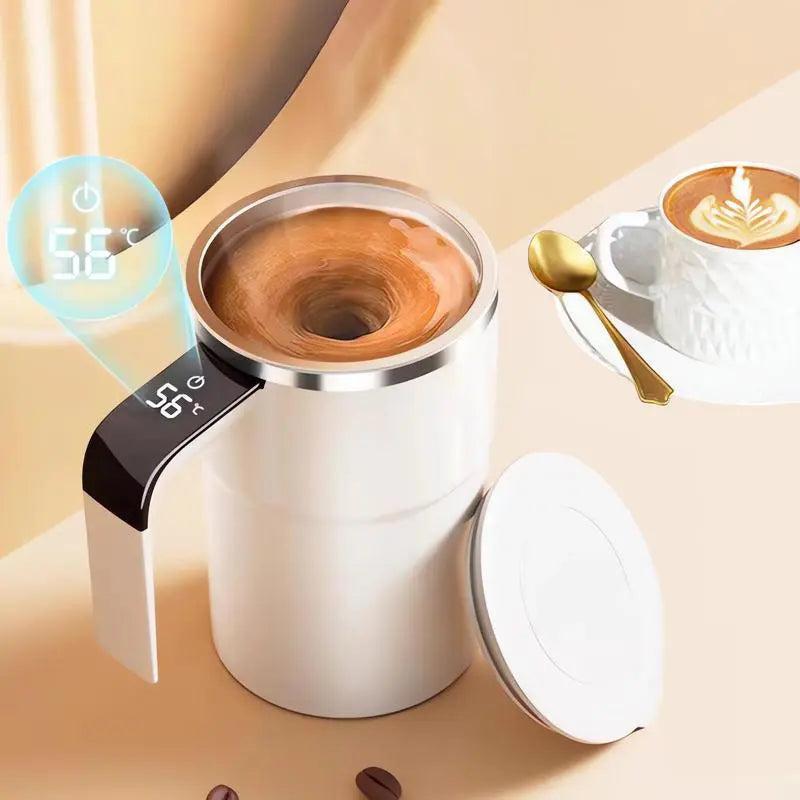 Elektrische selbst­rührende Kaffeetasse mit Display Zorenza