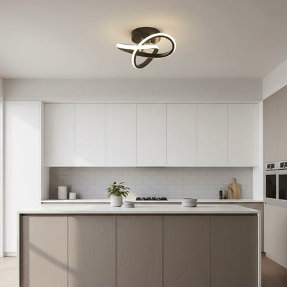 Stylish Luminous LED ceiling lamp with high-quality aluminum housing and sleek minimalist design for modern interiors