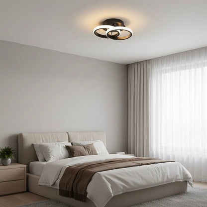 Stylish Luminous LED ceiling lamp with high-quality aluminum housing and sleek minimalist design for modern interiors