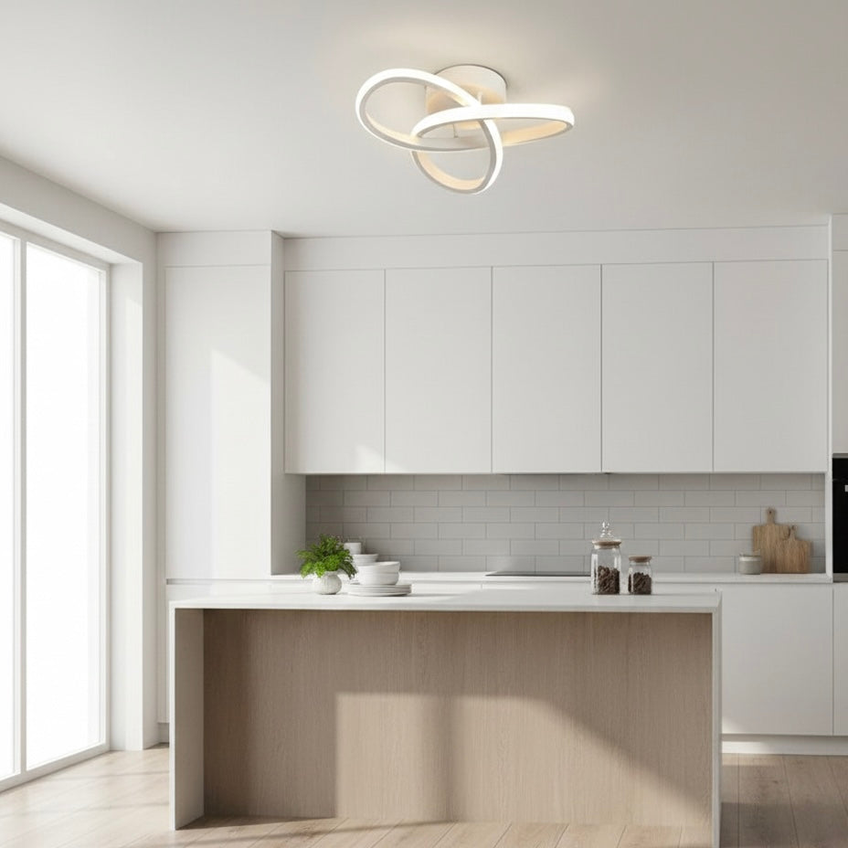 Stylish Luminous LED ceiling lamp with high-quality aluminum housing and sleek minimalist design for modern interiors