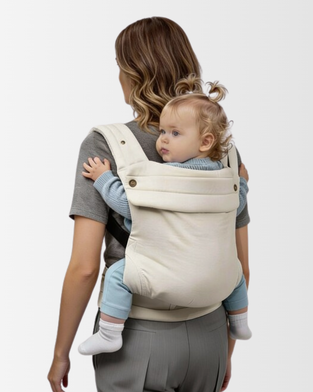 Ergonomic Baby Carrier | 3 Carry Positions | 100% Cotton CPC Certified | Up to 20kg | Machine Washable