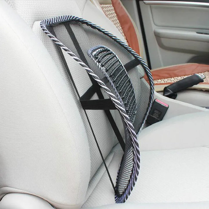 Ergonomic Lumbar Support Cushion, Mesh | Breathable Support for Chair, Car and Home