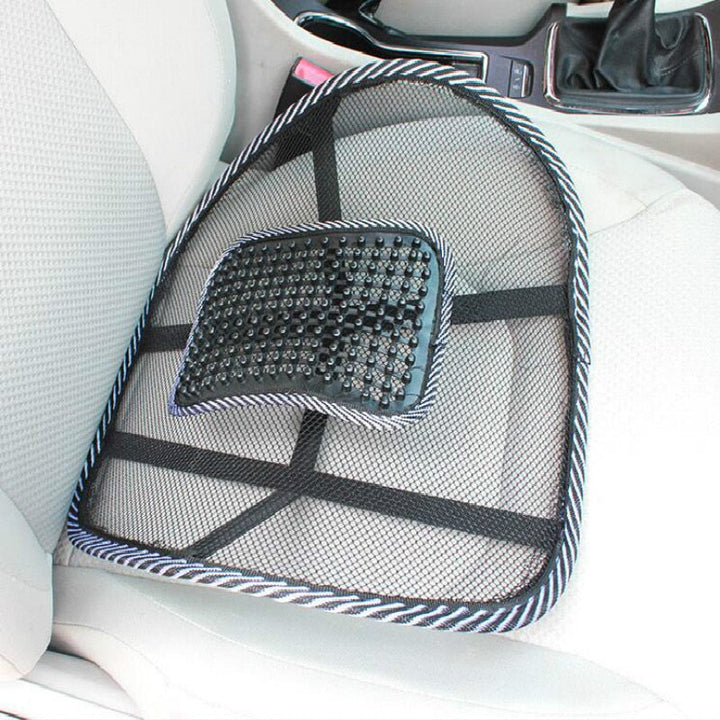 Ergonomic Lumbar Support Cushion, Mesh | Breathable Support for Chair, Car and Home