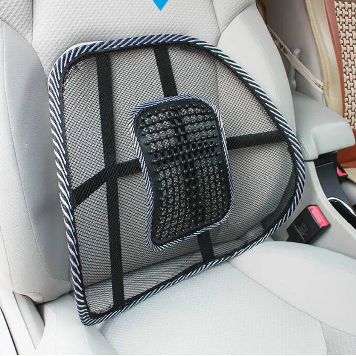 Ergonomic Lumbar Support Cushion, Mesh | Breathable Support for Chair, Car and Home