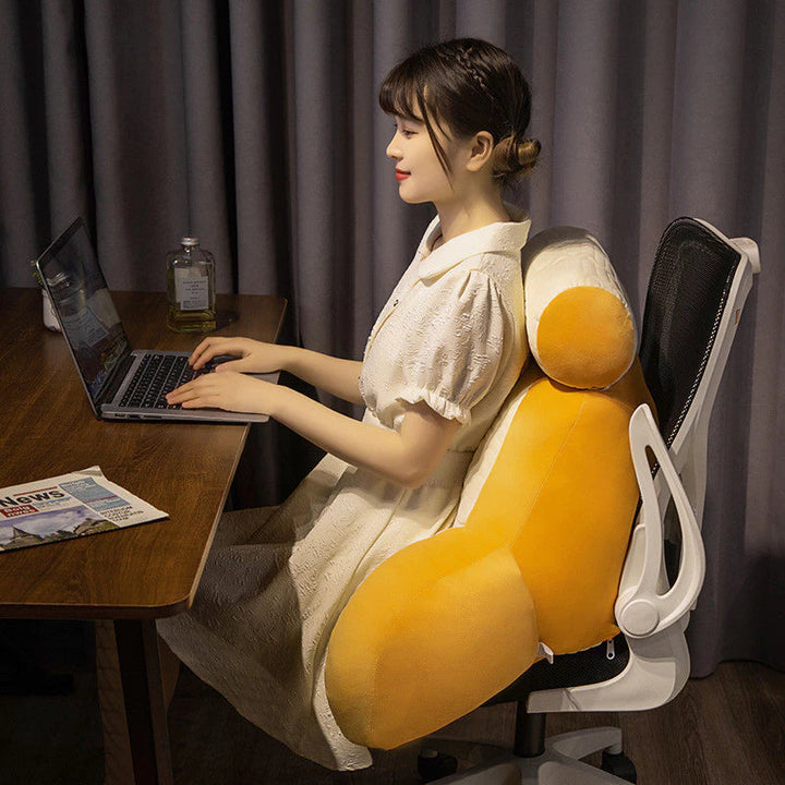 Ergonomic Triangle Pillow | Reading Backrest Cushion with Armrests