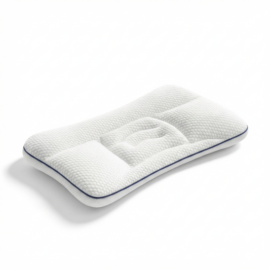 Ergonomic Kids Pillow | Memory Foam Support with Adjustable Design | Promotes Healthy Sleep for Children 1-18 Years 0