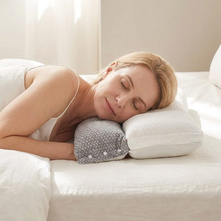 Ergonomic Neck Support Pillow for Side and Back Sleepers 0