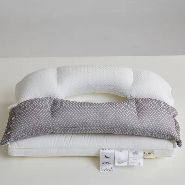 Ergonomic Neck Support Pillow for Side and Back Sleepers 4