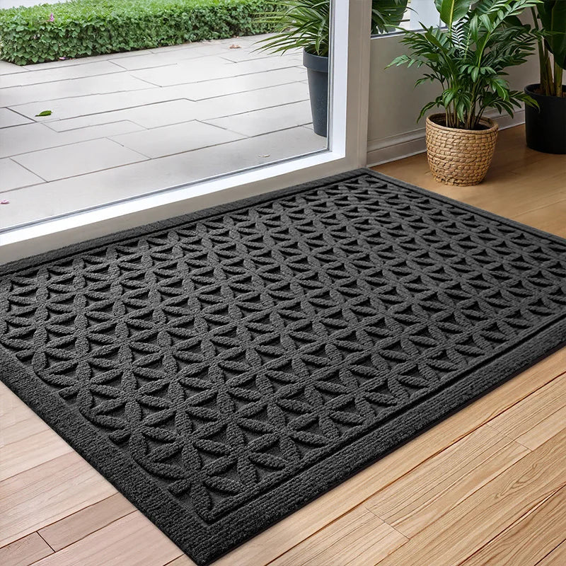 Essential Home Doormat | Water-Absorbent &amp; Anti-Slip Outdoor Mat
