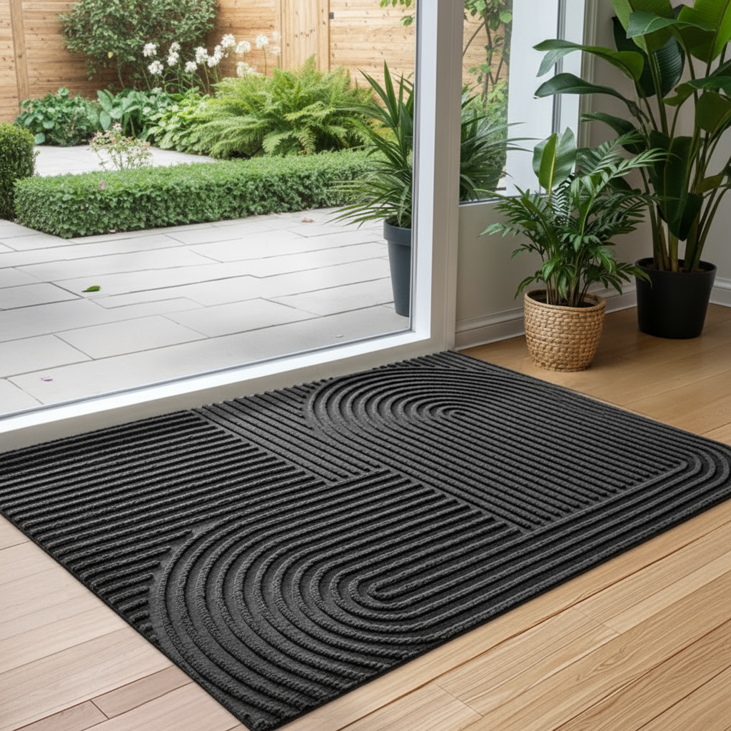 Essential Home Doormat | Water-Absorbent &amp; Anti-Slip Outdoor Mat