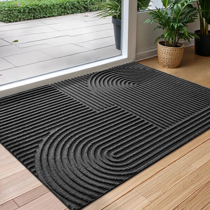 Essential Home Doormat | Water-Absorbent &amp; Anti-Slip Outdoor Mat