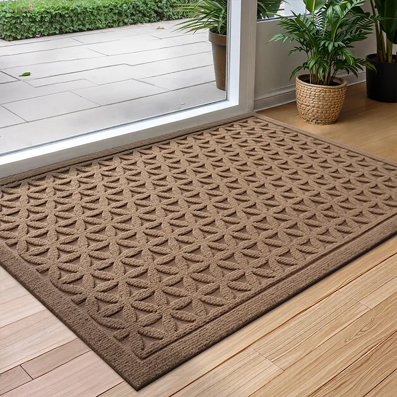 Essential Home Doormat | Water-Absorbent &amp; Anti-Slip Outdoor Mat