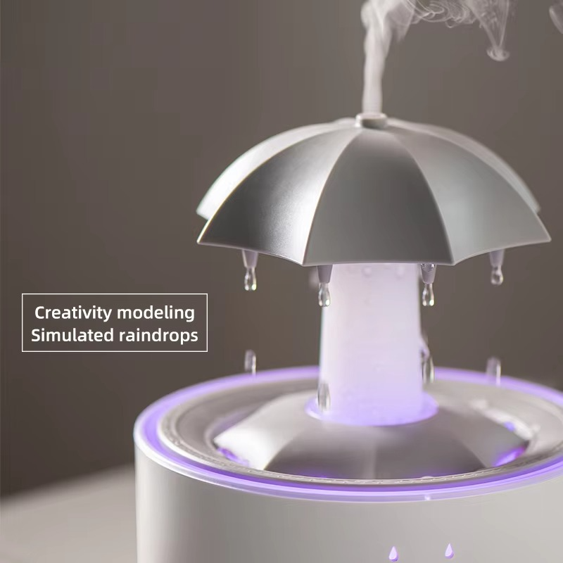 Essential Oil Diffuser BPA-Free | Remote-Controlled Umbrella Design with Timer | Ultrasonic Mist for 200 sq ft Rooms