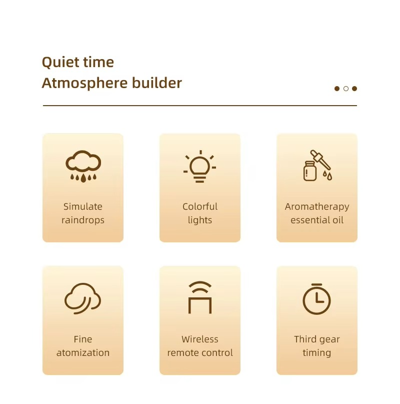 Essential Oil Diffuser BPA-Free | Remote-Controlled Umbrella Design with Timer | Ultrasonic Mist for 200 sq ft Rooms